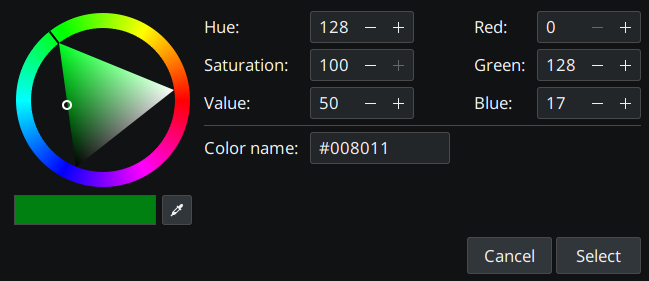 color picker