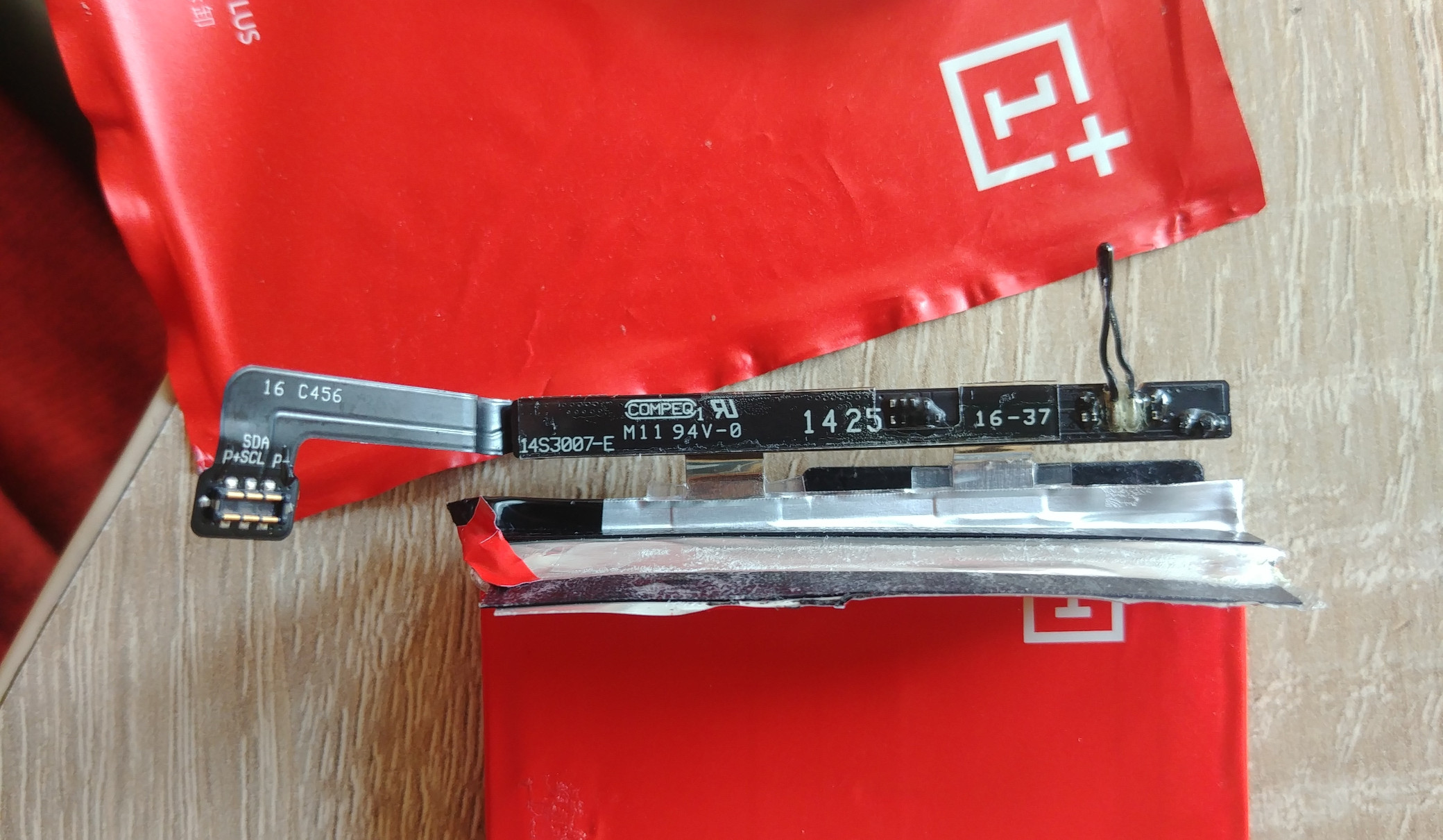 battery pcb back